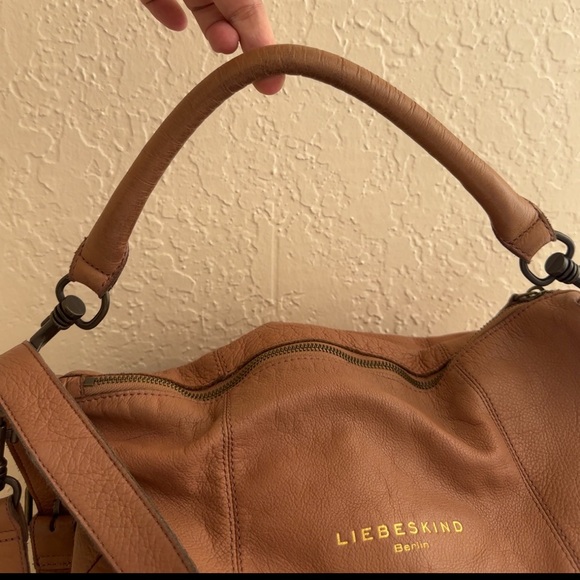 Liebeskind Brown Ramona C Vintage Leather Hobo Bag - Picture 10 of 11